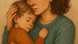 Mom and child 