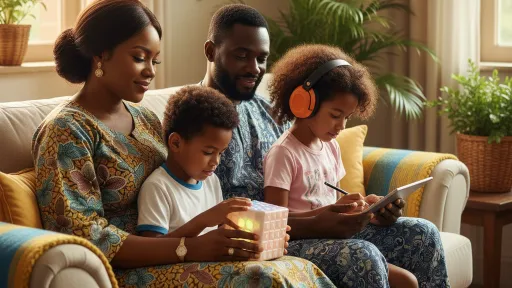 A happy family