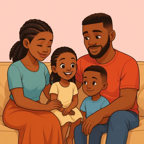 Happy family