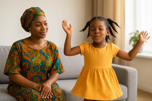nonverbal autistic child communicating with gestures