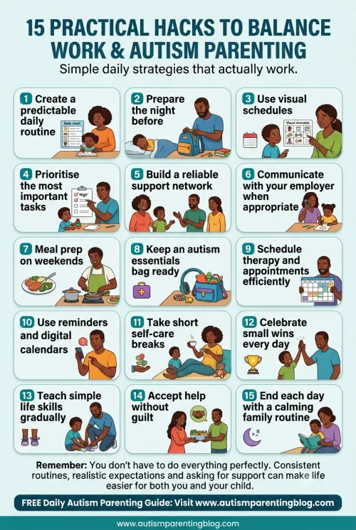 15 Practical Hacks to Balance Work and Autism Parenting in Nigeria