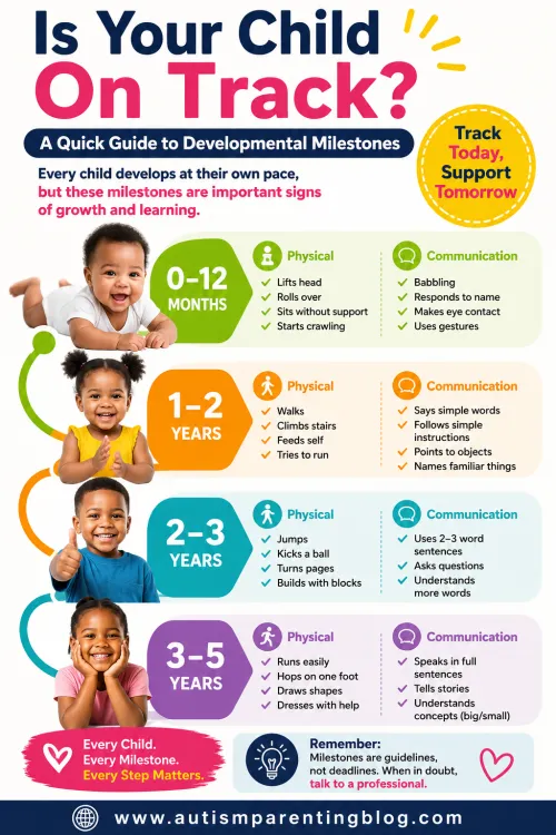 Standard developmental milestones 